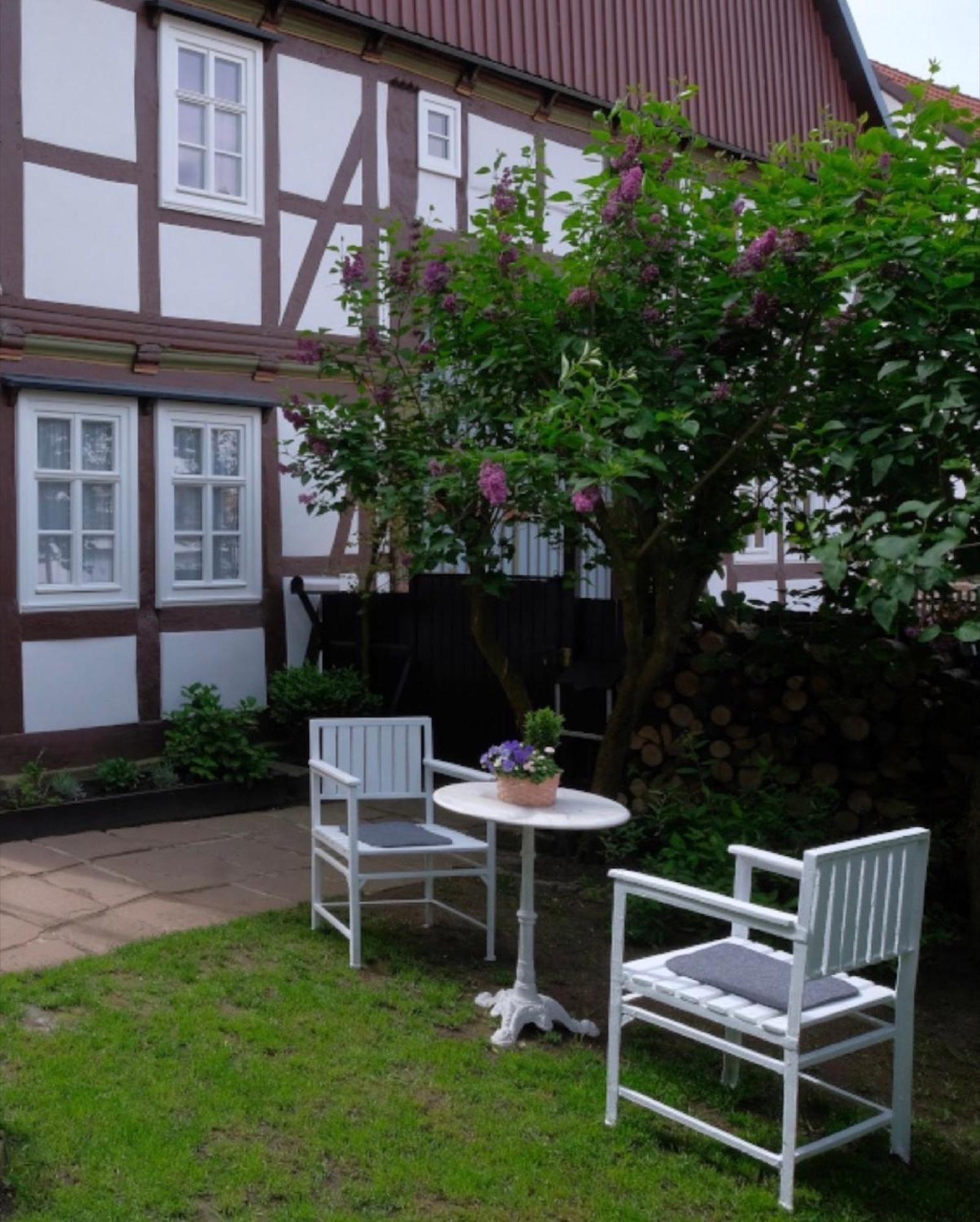 Beim Bildhauer Karl F Lägenhet Trendelburg Exteriör bild