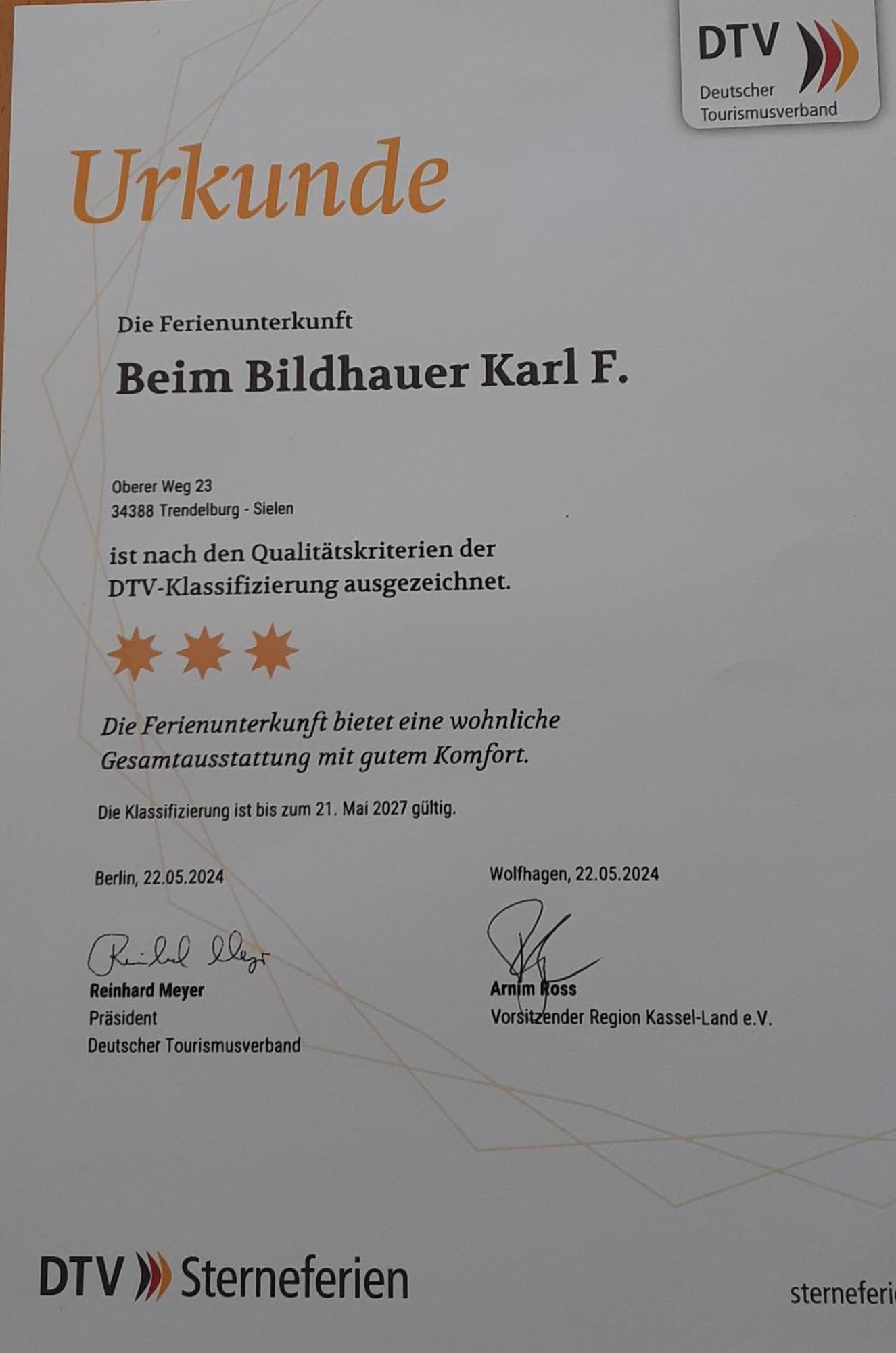 Beim Bildhauer Karl F Lägenhet Trendelburg Exteriör bild